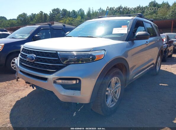 1FMSK7DH0LGA88485 2020 FORD FORD EXPLORER Silver Передня ліва чверть