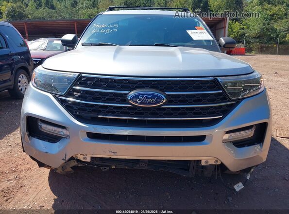 1FMSK7DH0LGA88485 2020 FORD FORD EXPLORER Silver Вид щитка приладів