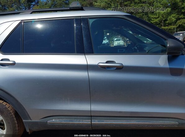 1FMSK7DH0LGA88485 2020 FORD FORD EXPLORER Silver Вид задньої частини салону