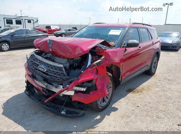 1FMSK7DH0MGA15330 2021 FORD FORD EXPLORER Red 