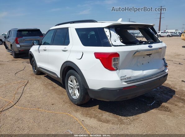 1FMSK7DHXLGA80605 2020 FORD FORD EXPLORER White Задня ліва чверть