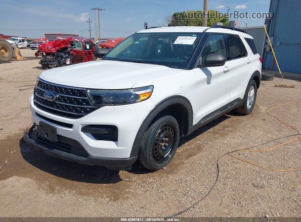 1FMSK7DHXLGA80605 2020 FORD FORD EXPLORER White Передня ліва чверть