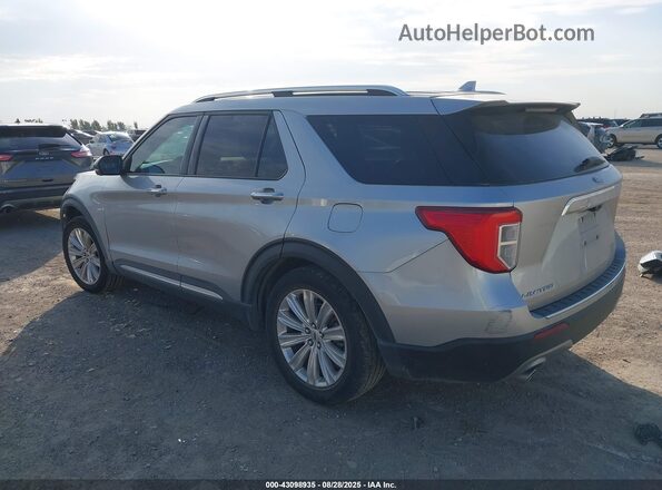 1FMSK7FH0LGC89073 2020 FORD FORD EXPLORER Silver Задня ліва чверть