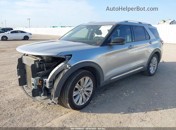 1FMSK7FH0LGC89073 2020 FORD FORD EXPLORER Silver Передня ліва чверть