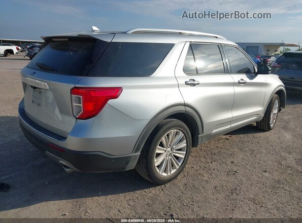 1FMSK7FH0LGC89073 2020 FORD FORD EXPLORER Silver Задня права чверть