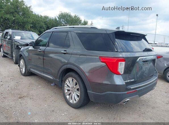1FMSK7FHXLGA38951 2020 FORD FORD EXPLORER Gray Rear left