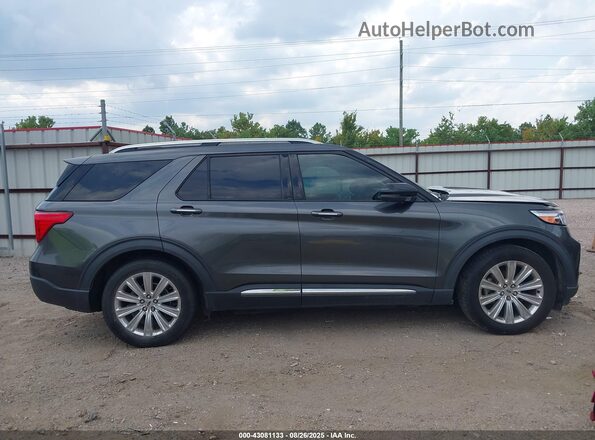 1FMSK7FHXLGA38951 2020 FORD FORD EXPLORER Gray Rear interior view