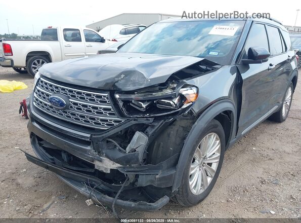 1FMSK7FHXLGA38951 2020 FORD FORD EXPLORER Gray Front view