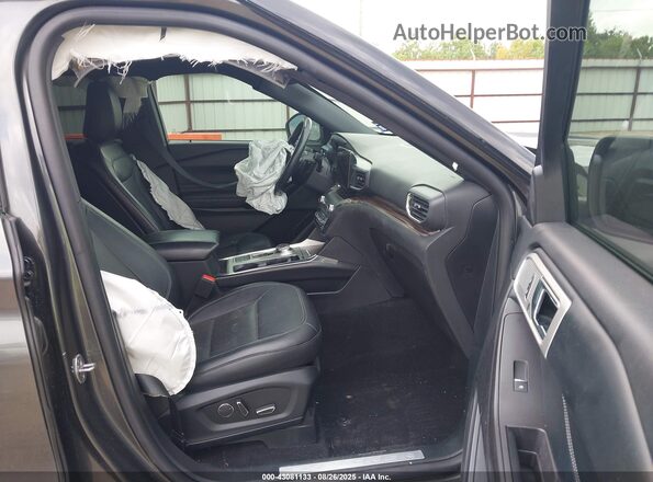 1FMSK7FHXLGA38951 2020 FORD FORD EXPLORER Gray Front interior view