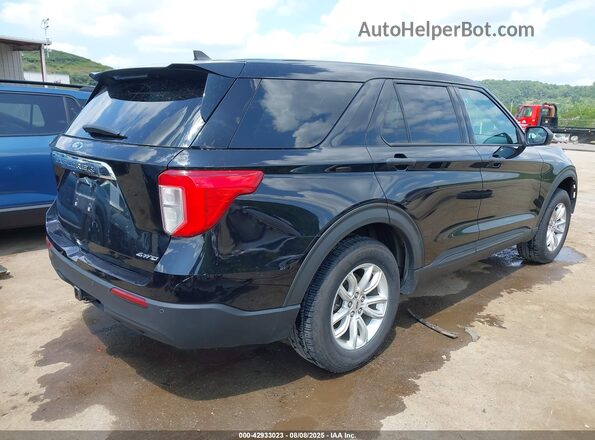 1FMSK8BH7MGA92673 2021 FORD FORD EXPLORER Black უკანა მარჯვენა