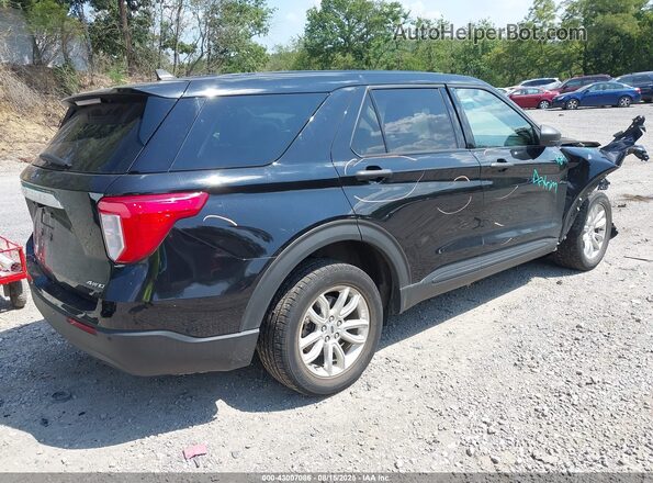 1FMSK8BHXMGB97241 2021 FORD FORD EXPLORER Black Trasero derecho