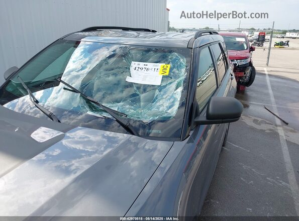 1FMSK8DH1MGA20882 2021 FORD FORD EXPLORER Серый Вид спереди