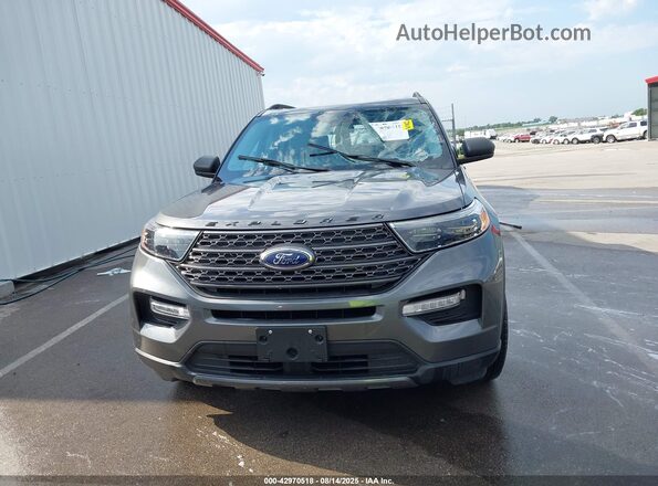 1FMSK8DH1MGA20882 2021 FORD FORD EXPLORER Серый Вид щитка приборов