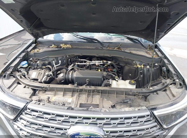 1FMSK8DH1MGA20882 2021 FORD FORD EXPLORER Серый Вид сзади