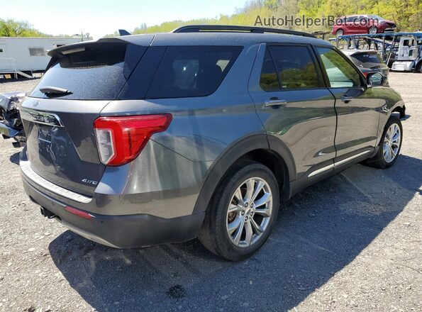 1FMSK8DH1MGA29114 2021 FORD FORD EXPLORER Gray Задня права чверть