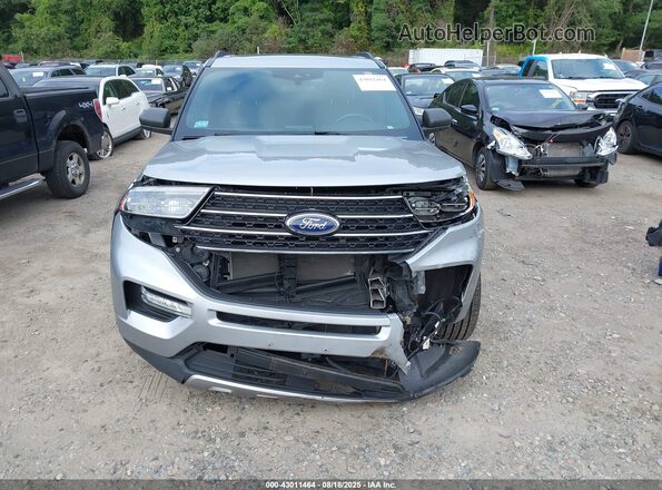 1FMSK8DH2LGA28293 2020 FORD FORD EXPLORER Silver Rear interior view