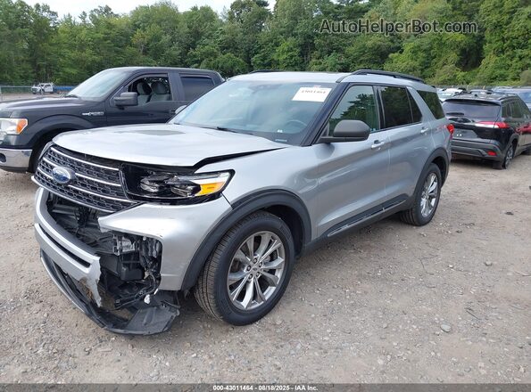 1FMSK8DH2LGA28293 2020 FORD FORD EXPLORER Silver Front left