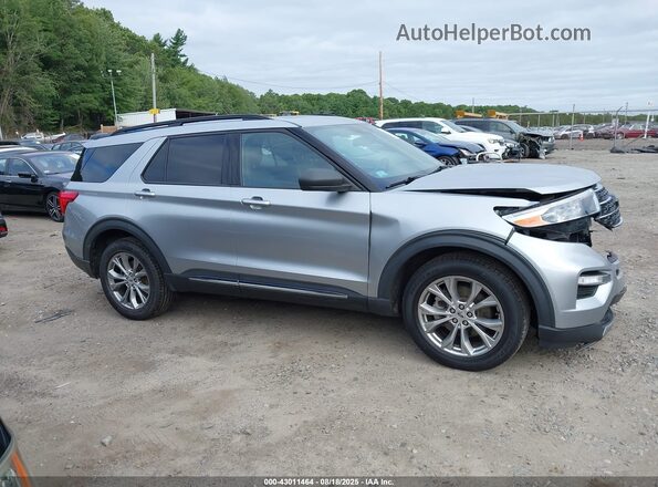 1FMSK8DH2LGA28293 2020 FORD FORD EXPLORER Silver 360 interior view