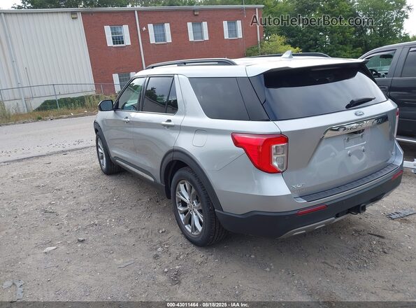 1FMSK8DH2LGA28293 2020 FORD FORD EXPLORER Silver Rear left
