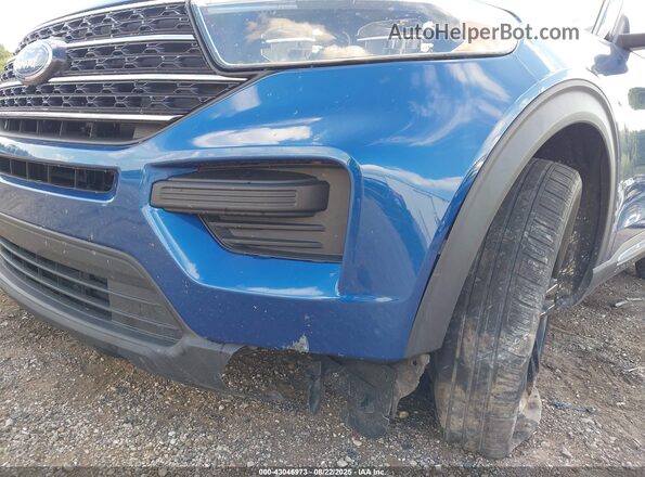 1FMSK8DH2LGA52030 2020 FORD FORD EXPLORER Blue Vista frontal