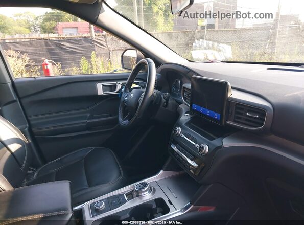 1FMSK8DH2LGC25769 2020 FORD FORD EXPLORER Black Вид салону спереду