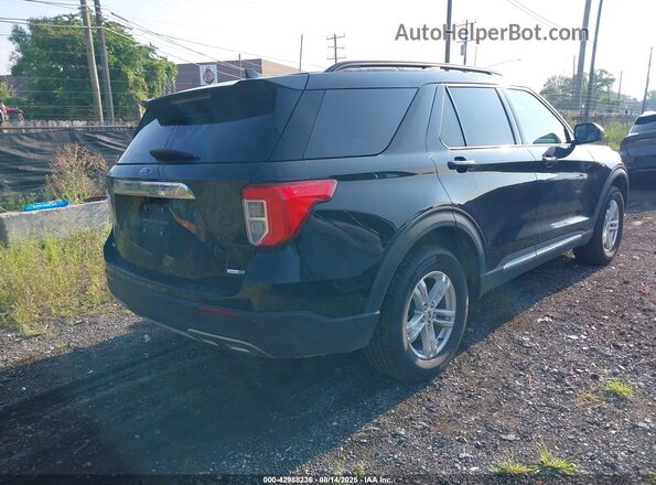 1FMSK8DH2LGC25769 2020 FORD FORD EXPLORER Black Задня права чверть