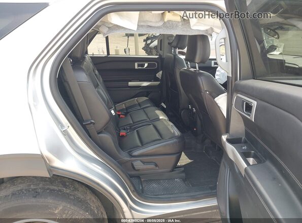1FMSK8DH3MGC14524 2021 FORD FORD EXPLORER Silver VIN კოდის სტიკერის ხედი