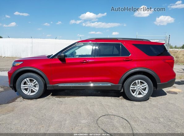 1FMSK8DH5LGD06832 2020 FORD FORD EXPLORER Бордовый Панорамный вид салона 360°