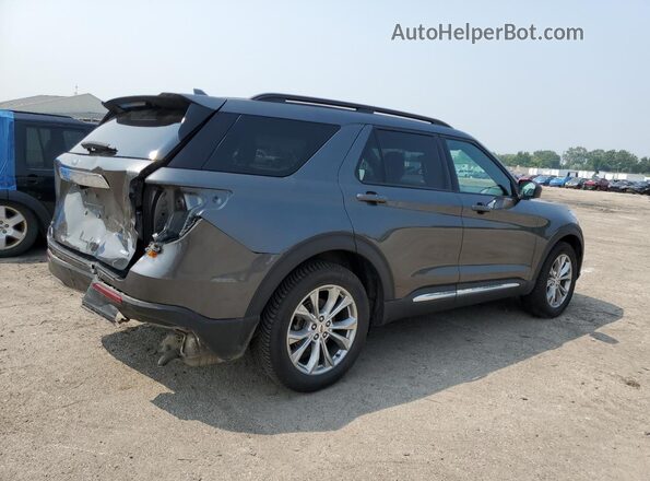 1FMSK8DH6LGA59482 2020 FORD FORD EXPLORER Gray Задня права чверть