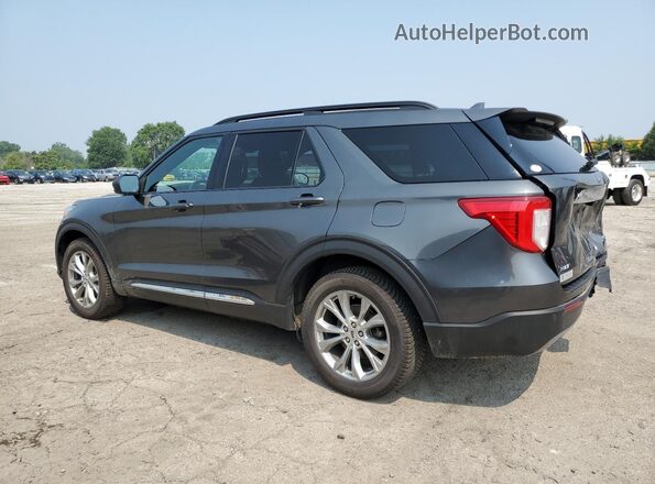 1FMSK8DH6LGA59482 2020 FORD FORD EXPLORER Gray Задня ліва чверть