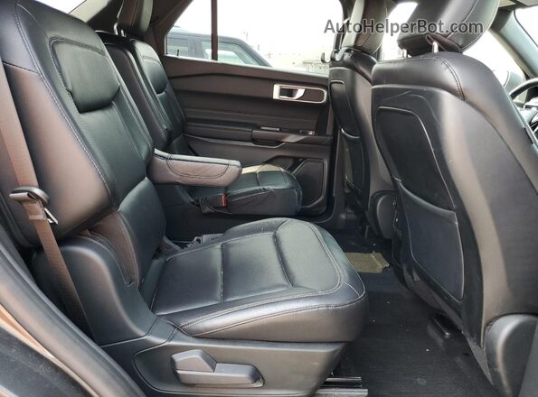 1FMSK8DH6LGA59482 2020 FORD FORD EXPLORER Gray Вид задньої частини салону
