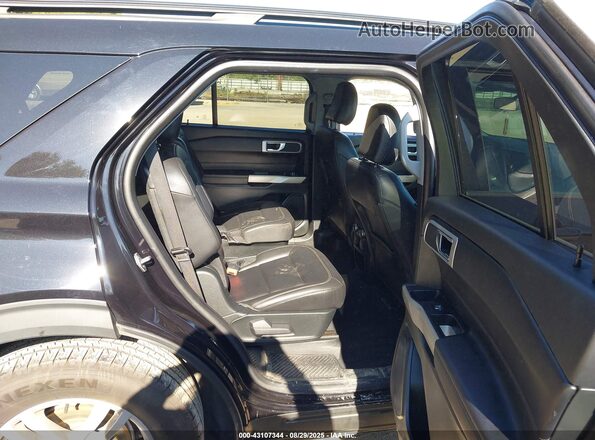 1FMSK8DH9MGA75628 2021 FORD FORD EXPLORER Black Вид наклейки з VIN-кодом