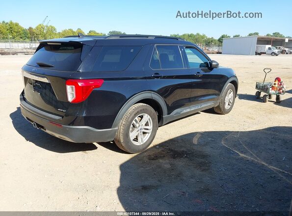 1FMSK8DH9MGA75628 2021 FORD FORD EXPLORER Black Задня права чверть