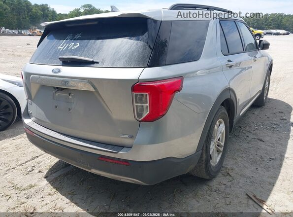 1FMSK8DHXLGA99418 2020 FORD FORD EXPLORER Silver Trasero derecho