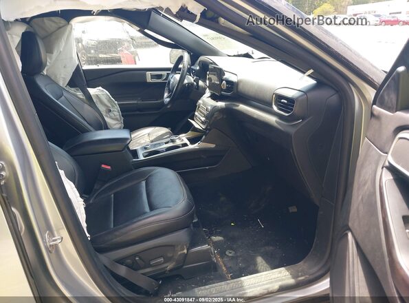 1FMSK8DHXLGA99418 2020 FORD FORD EXPLORER Silver Vista interior delantera