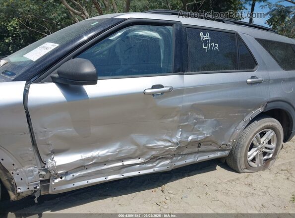 1FMSK8DHXLGA99418 2020 FORD FORD EXPLORER Silver Vista frontal