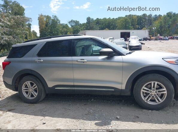1FMSK8DHXLGA99418 2020 FORD FORD EXPLORER Silver Vista interior trasera