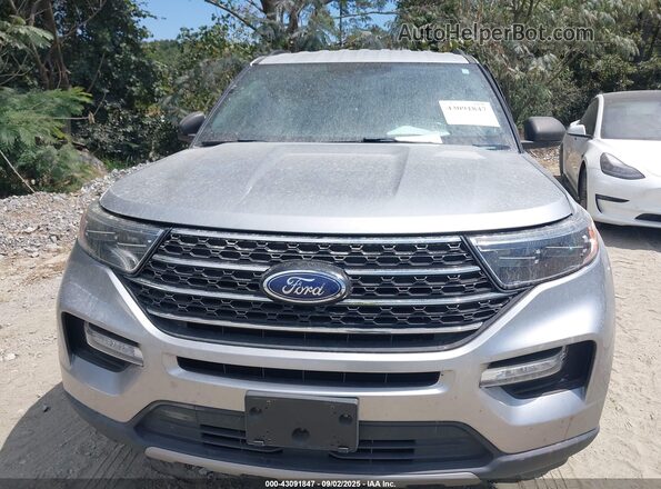 1FMSK8DHXLGA99418 2020 FORD FORD EXPLORER Silver Vista del cuadro de instrumentos