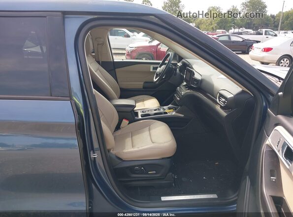 1FMSK8FH4LGB00320 2020 FORD FORD EXPLORER Blue წინა სალონის ხედი
