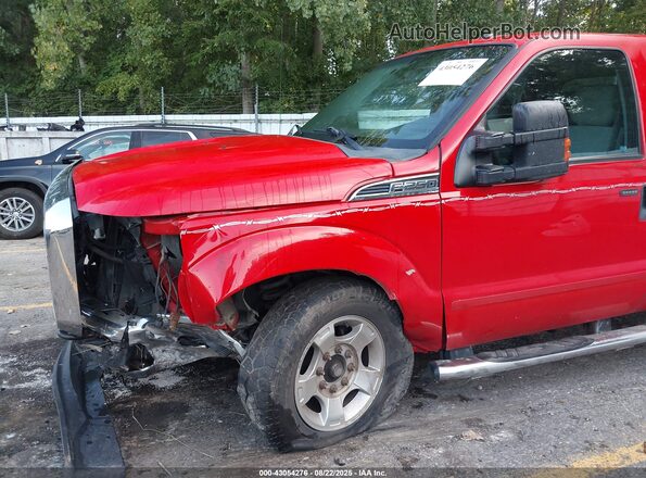 1FT7W2A66GEC99745 2016 FORD F250 Red Вид спереду