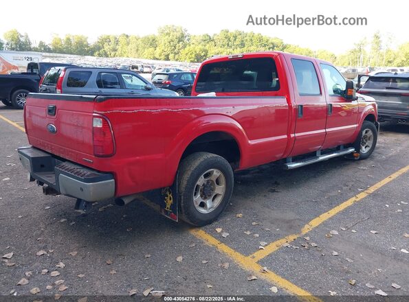1FT7W2A66GEC99745 2016 FORD F250 Red Задня права чверть