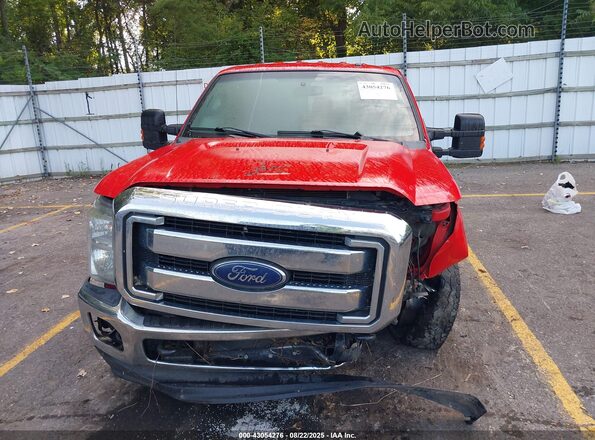 1FT7W2A66GEC99745 2016 FORD F250 Red Вид щитка приладів