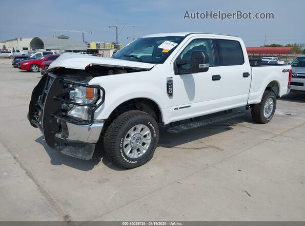 1FT7W2BT1MED43375 2021 FORD F-250 White 