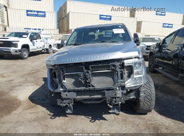 1FT7W2BT5MED93437 2021 FORD F-250 Silver Vista interior trasera