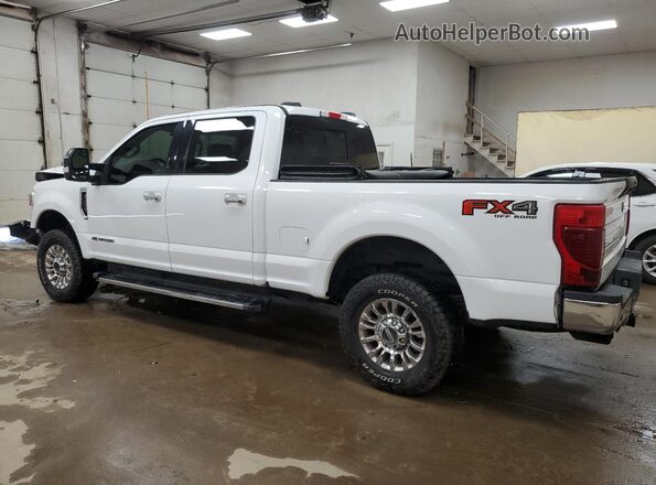 1FT7W2BT8MEC47274 2021 FORD F250 White Հետևի ձախ