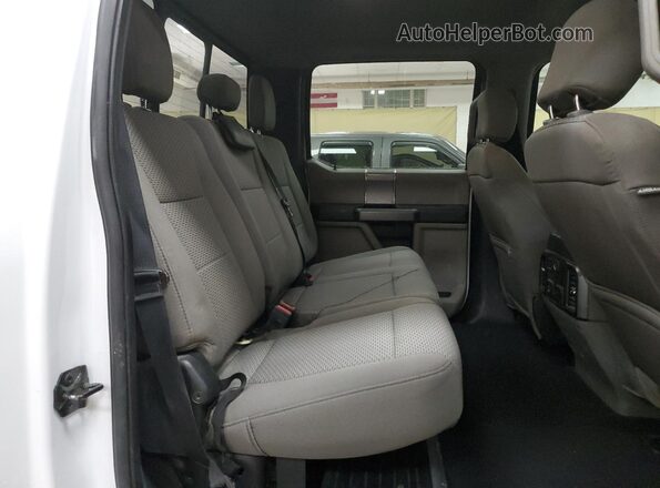 1FT7W2BT8MEC47274 2021 FORD F250 White Հետևի նստատեղերի տեսք