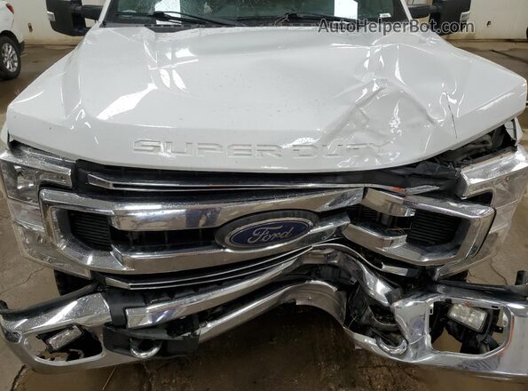 1FT7W2BT8MEC47274 2021 FORD F250 White Սալոնի հետևի տեսք