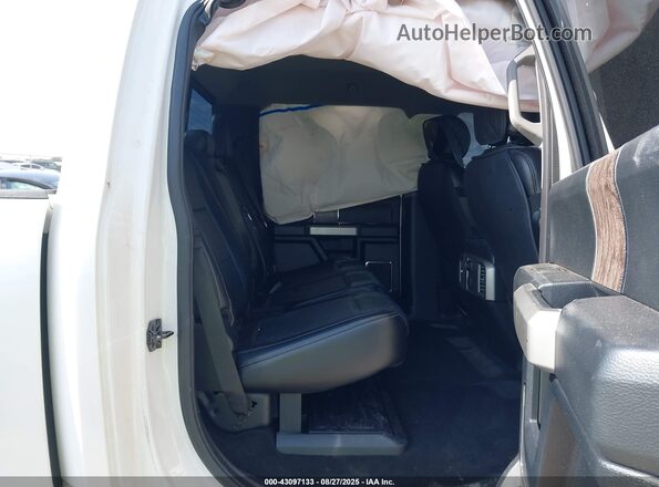 1FT7W2BT9HEC38752 2017 FORD F250 White Widok naklejki z numerem VIN