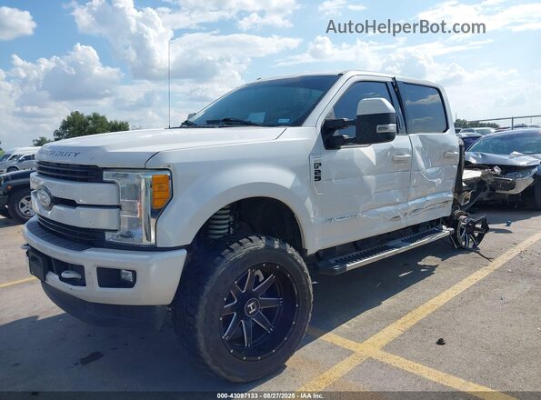 1FT7W2BT9HEC38752 2017 FORD F250 White Przód lewy
