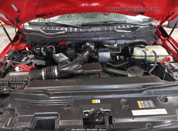 1FT7X2B60MEC45042 2021 FORD F-250 Red Vista trasera
